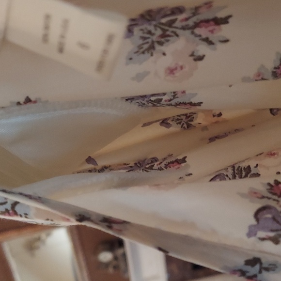 Casual Corner GUNNE SAX STYLE BEAUTIFUL LONG RAYON DRESS TIE BACK Like New Y2k! - Picture 8 of 13